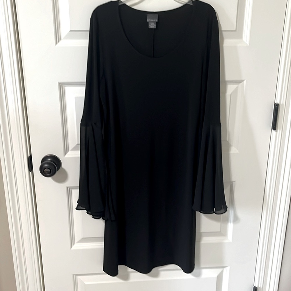 Black evening dress